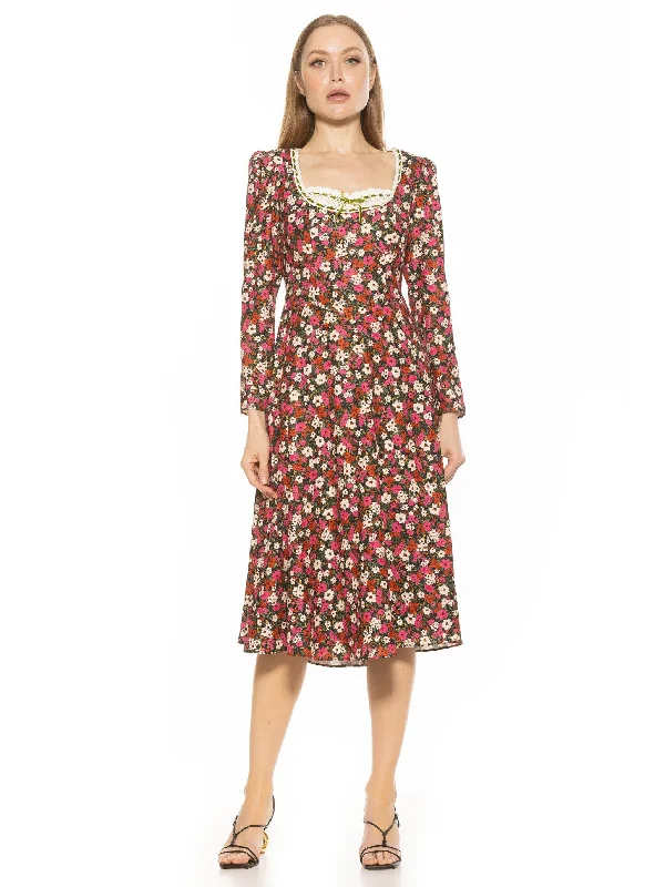 Midi Dresses for casual romantic dinners-Ada Midi Dress