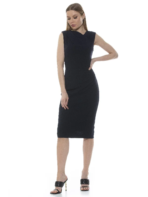 Midi Dresses for trendy garden reunion events-Diane Dress