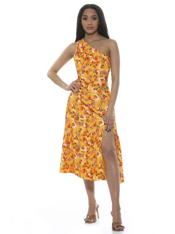 Midi Dresses for trendy spring picnic gatherings-Fay Dress