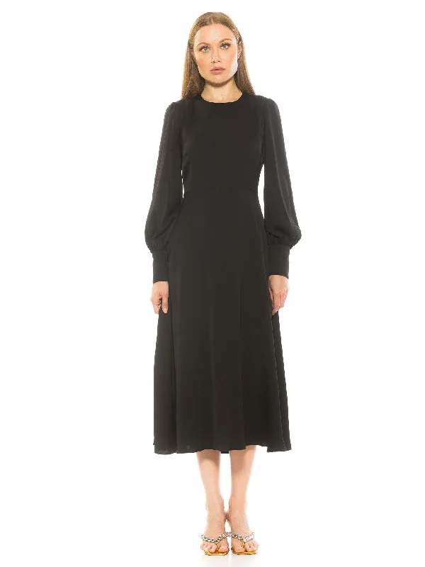 Midi Dresses for formal romantic dinners-Sophie Dress