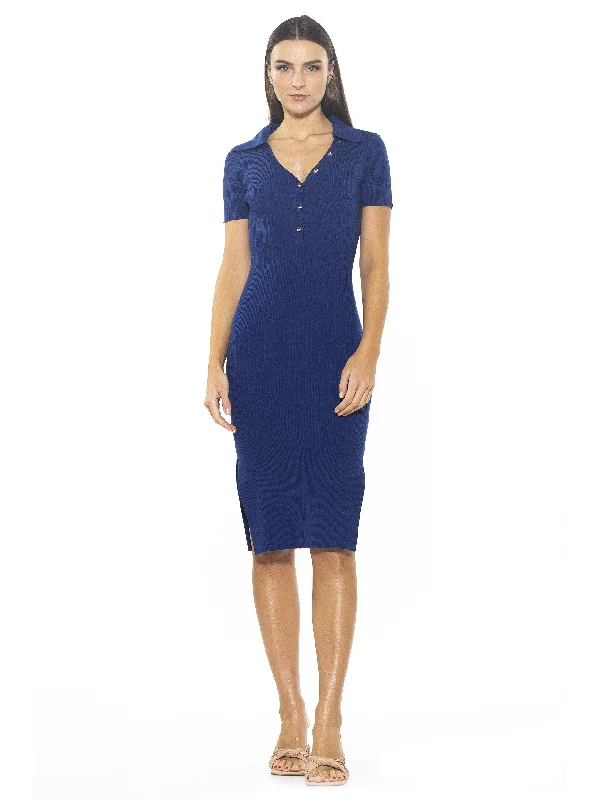 Midi Dresses for elegant family dinner parties-Eliana Dress