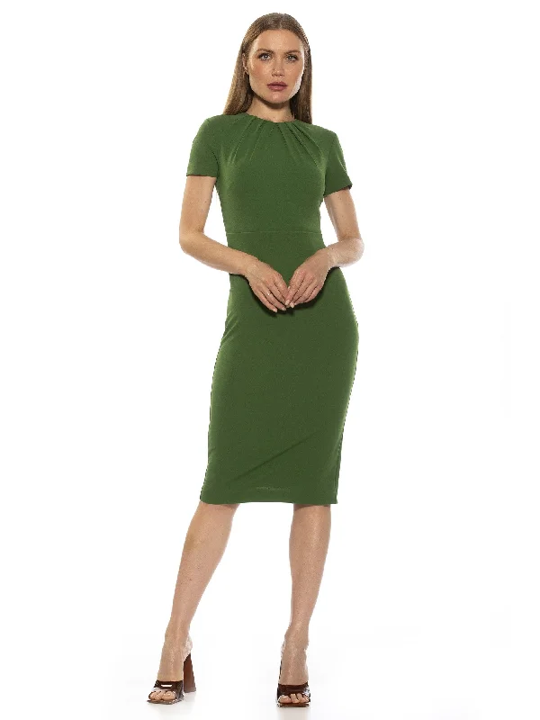 Midi Dresses for stylish romantic spring dinners-Quinn Dress