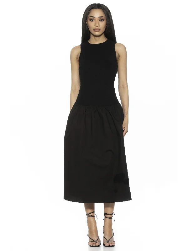 Midi Dresses for casual family anniversary dinners-Lyle Dress