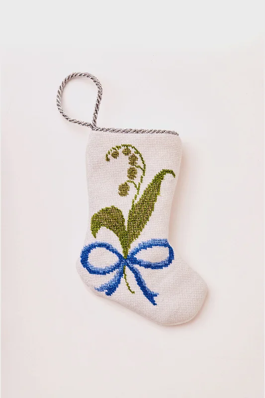 Mini Dresses for spring and summer fun-Lily of the Valley Christmas Mini Stocking