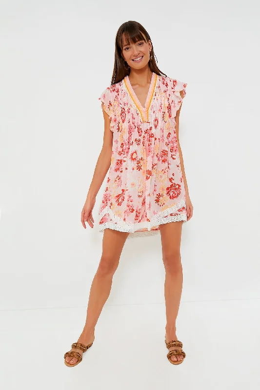 Mini Dresses for every stylish occasion-Pink 90s Sasha Mini Dress