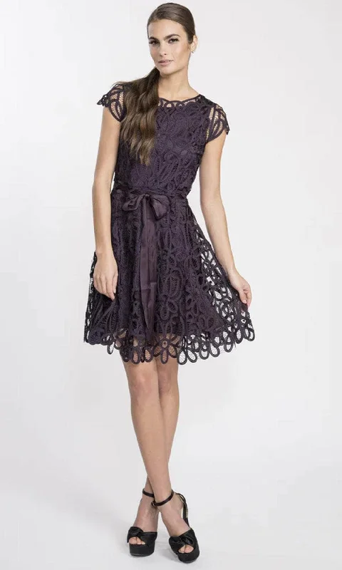 Mini Dresses for the perfect night out-Soulmates D1308 - Lace Mini Cocktail Party Dress