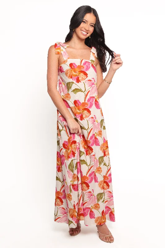 Maxi dresses for a formal celebration at a luxury hotel -Larkey Maxi Dress - Everlyn Floral