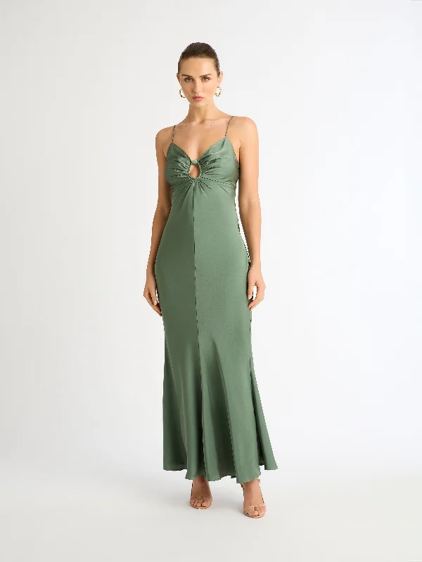 Maxi dresses for a stylish wedding celebration on a yacht -MAGNOLIA MAXI DRESS