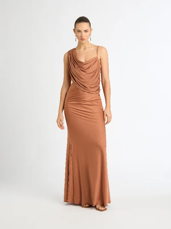 Maxi dresses for an intimate gathering at a countryside manor -SOLANGE MAXI DRESS